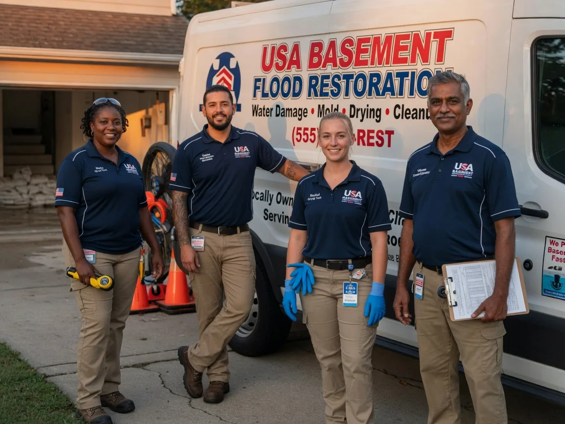 Basement Flood Cleanup company in Mount Calvary, WI